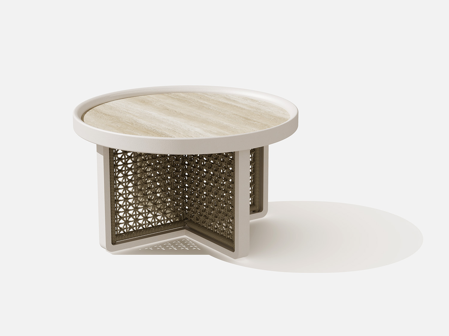 ANGELICA  coffee table round big